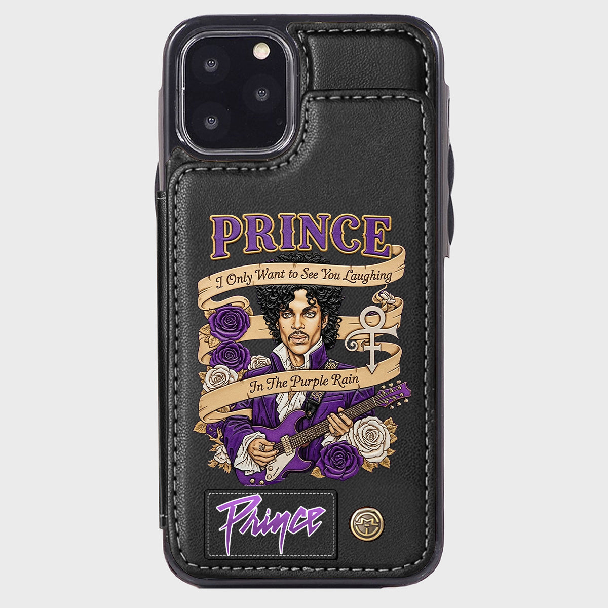 Étui portefeuille pour téléphone Purple Rain