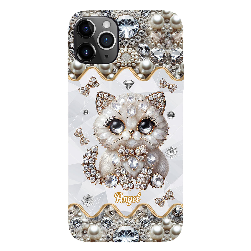 Coque de téléphone personnalisée avec motif chat persan « Love Persian Cat »