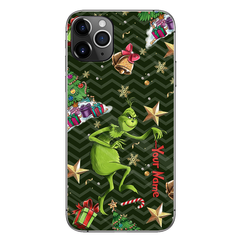 Joyeux Noël - Étui de téléphone personnalisé avec étole de Noël