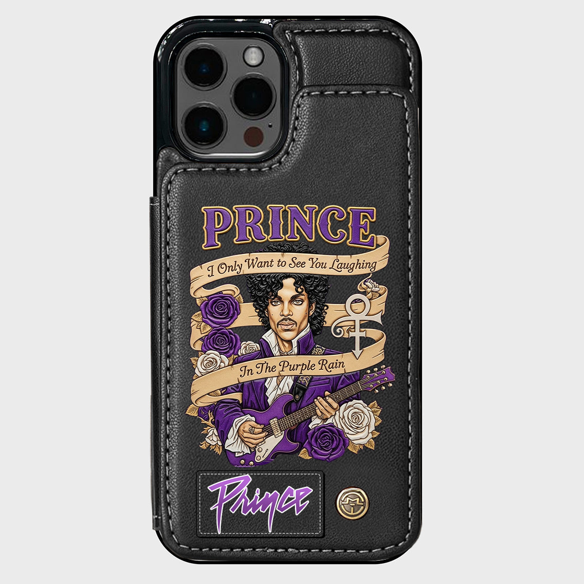 Étui portefeuille pour téléphone Purple Rain