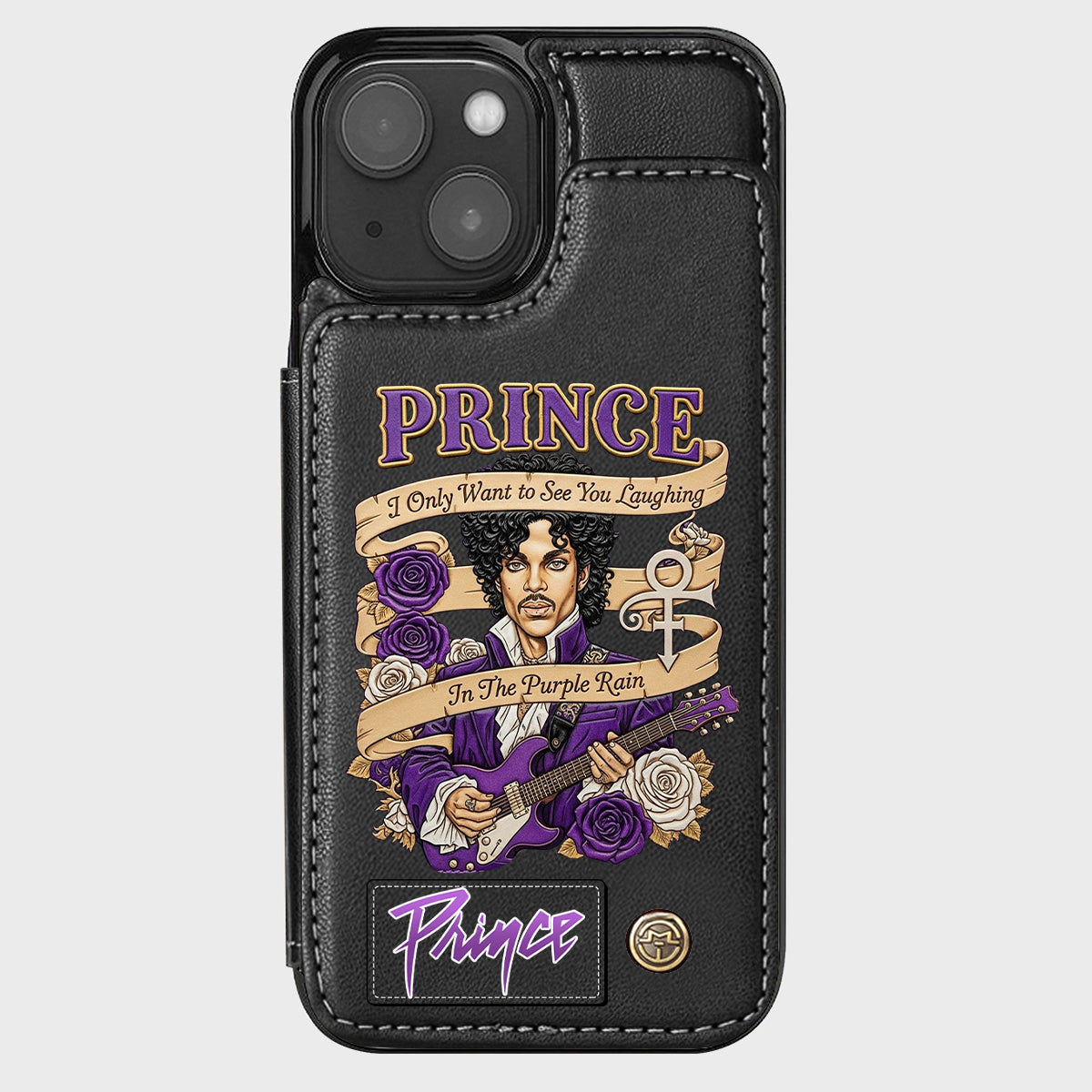 Étui portefeuille pour téléphone Purple Rain