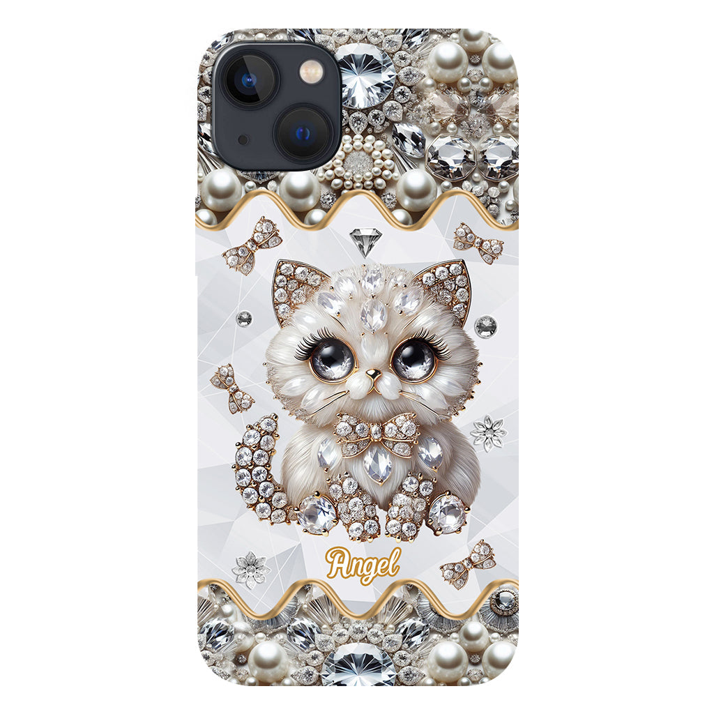 Coque de téléphone personnalisée avec motif chat persan « Love Persian Cat »