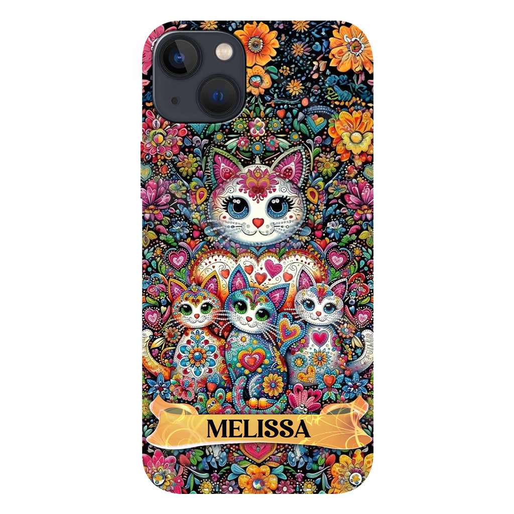Magnifiques chats - Coque de téléphone personnalisée avec impression intégrale de chat