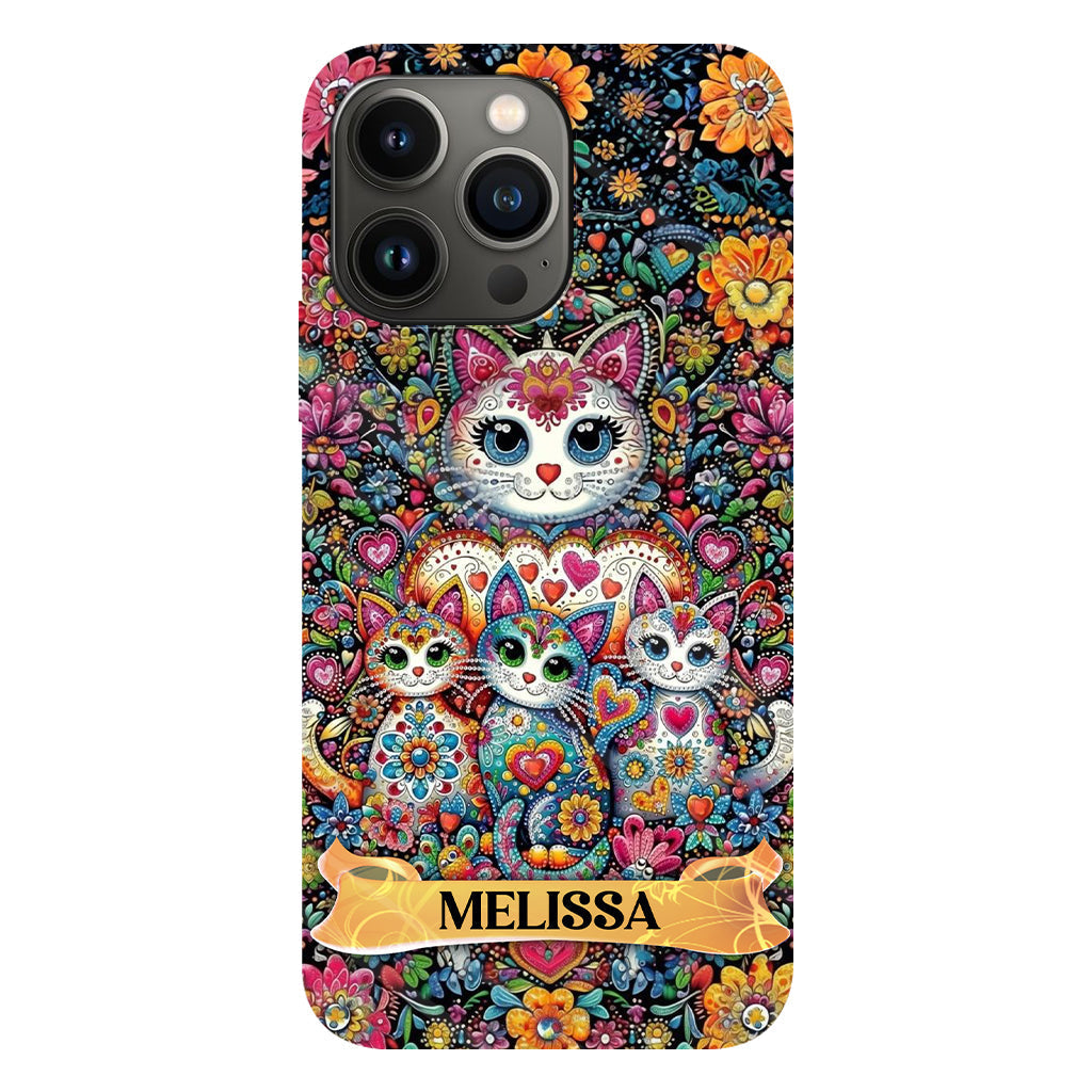 Magnifiques chats - Coque de téléphone personnalisée avec impression intégrale de chat