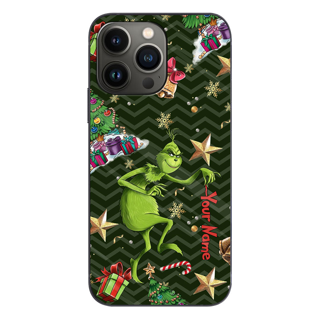 Joyeux Noël - Étui de téléphone personnalisé avec étole de Noël