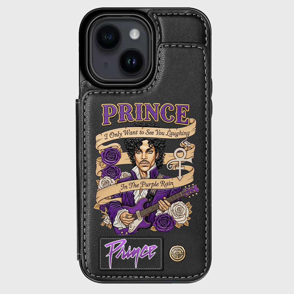 Étui portefeuille pour téléphone Purple Rain