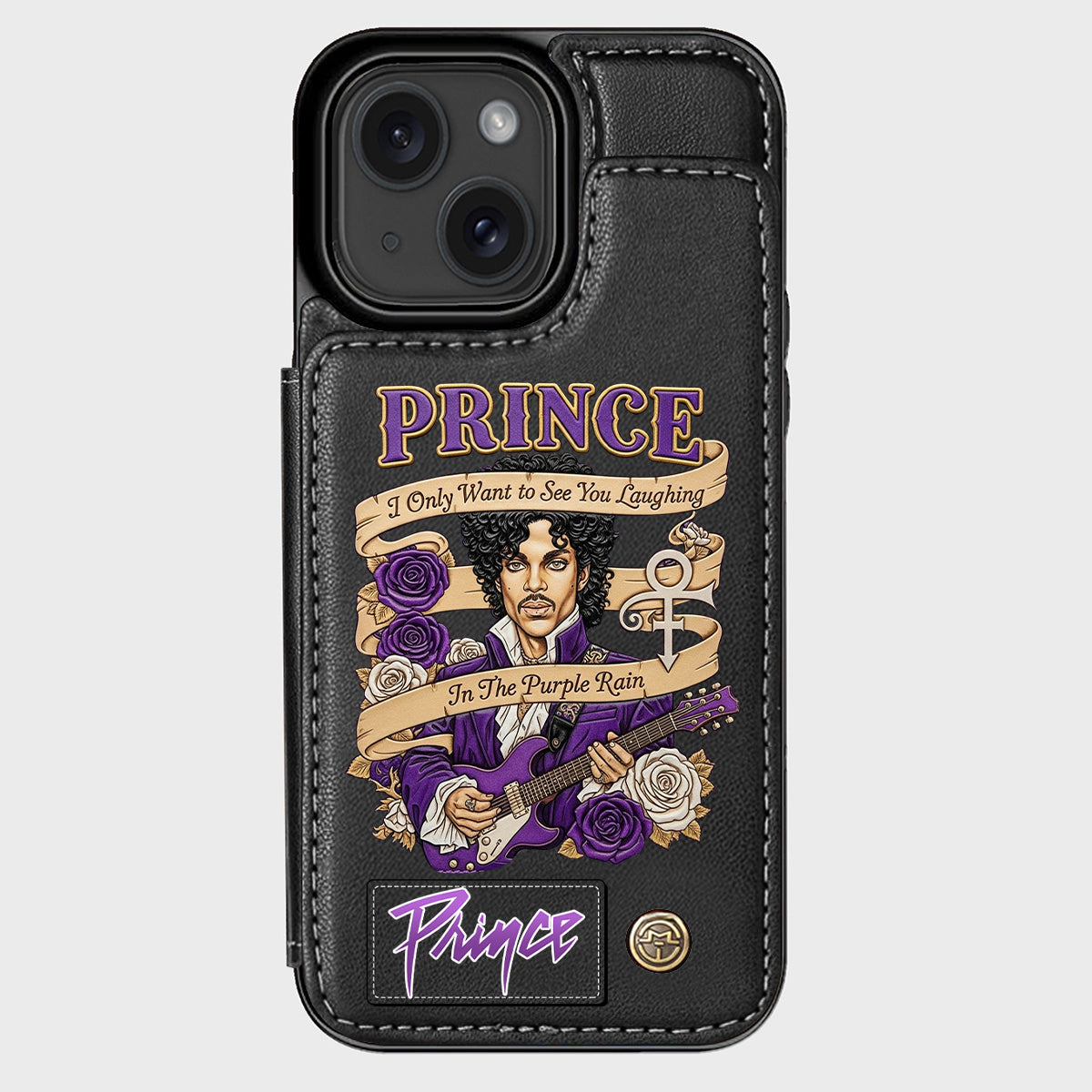 Étui portefeuille pour téléphone Purple Rain