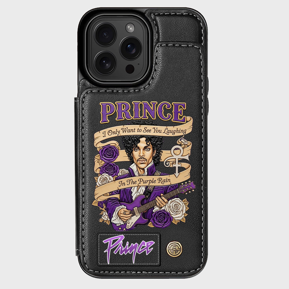 Étui portefeuille pour téléphone Purple Rain