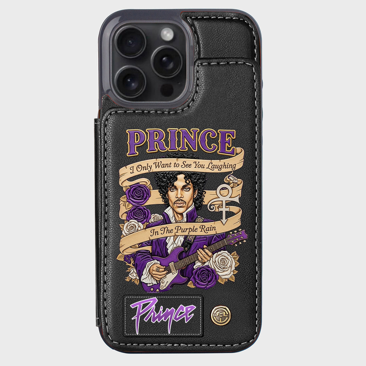 Étui portefeuille pour téléphone Purple Rain