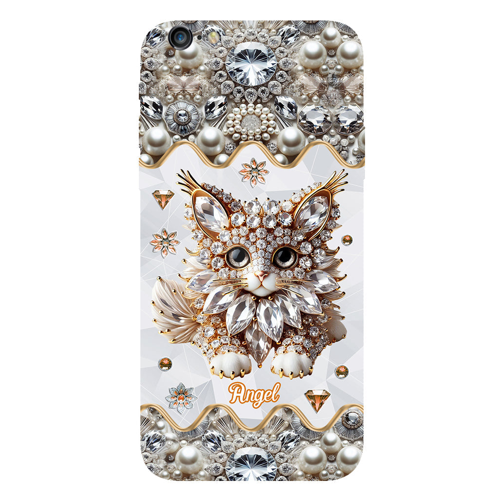 Coque de téléphone personnalisée avec motif chat persan « Love Persian Cat »