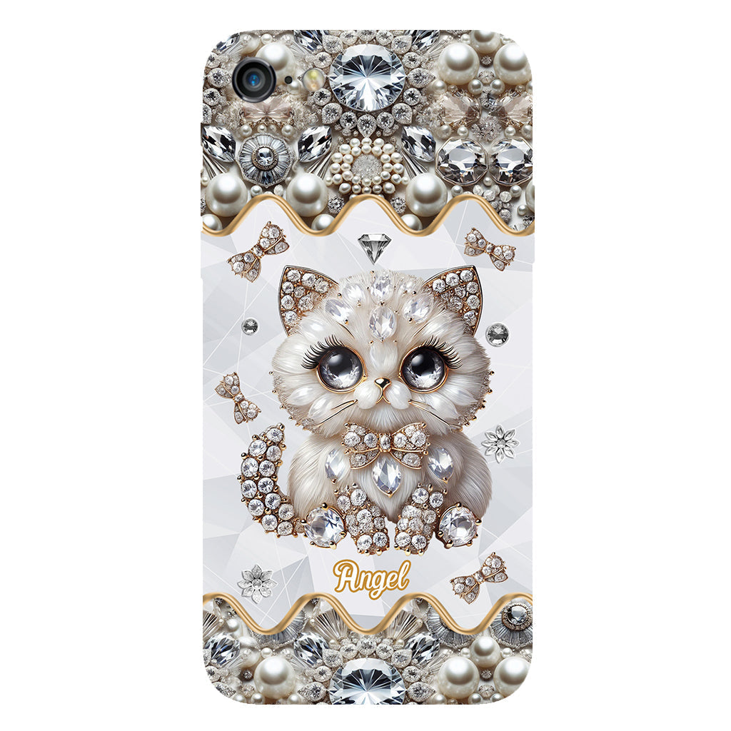 Coque de téléphone personnalisée avec motif chat persan « Love Persian Cat »