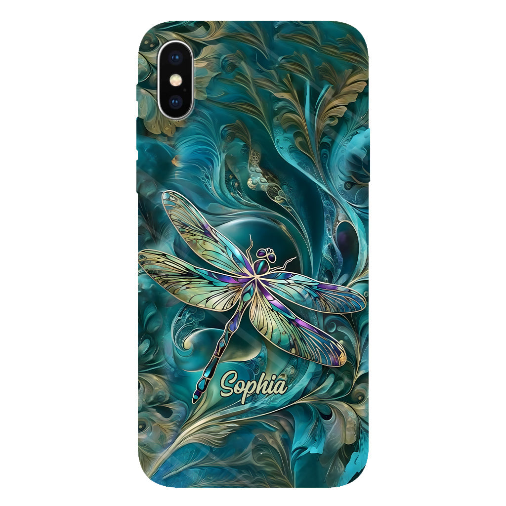 Beautiful Dragonfly - Personalized Dragonfly Full Print Phone Case