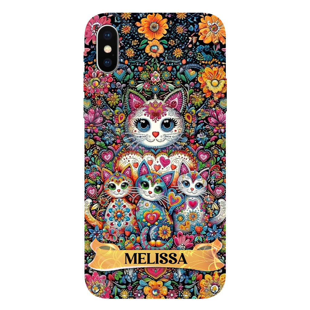 Magnifiques chats - Coque de téléphone personnalisée avec impression intégrale de chat