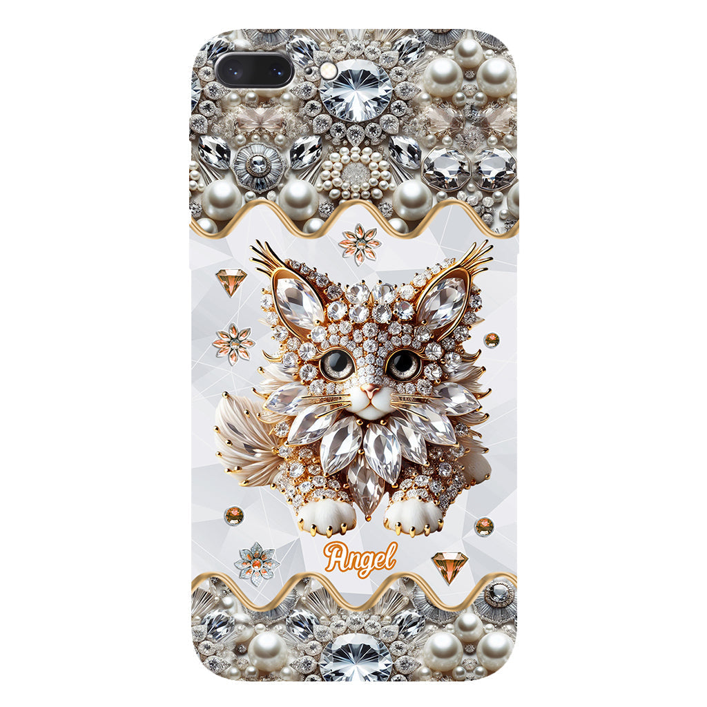 Coque de téléphone personnalisée avec motif chat persan « Love Persian Cat »