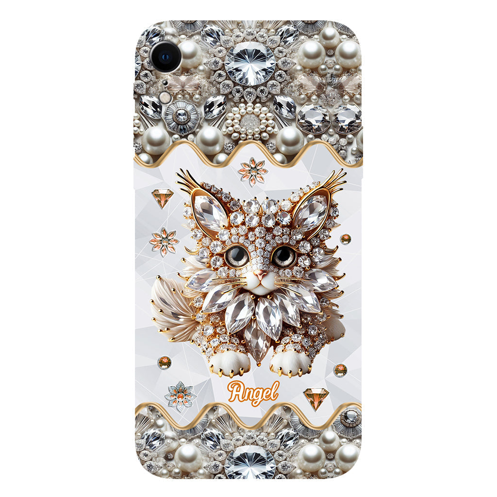 Coque de téléphone personnalisée avec motif chat persan « Love Persian Cat »