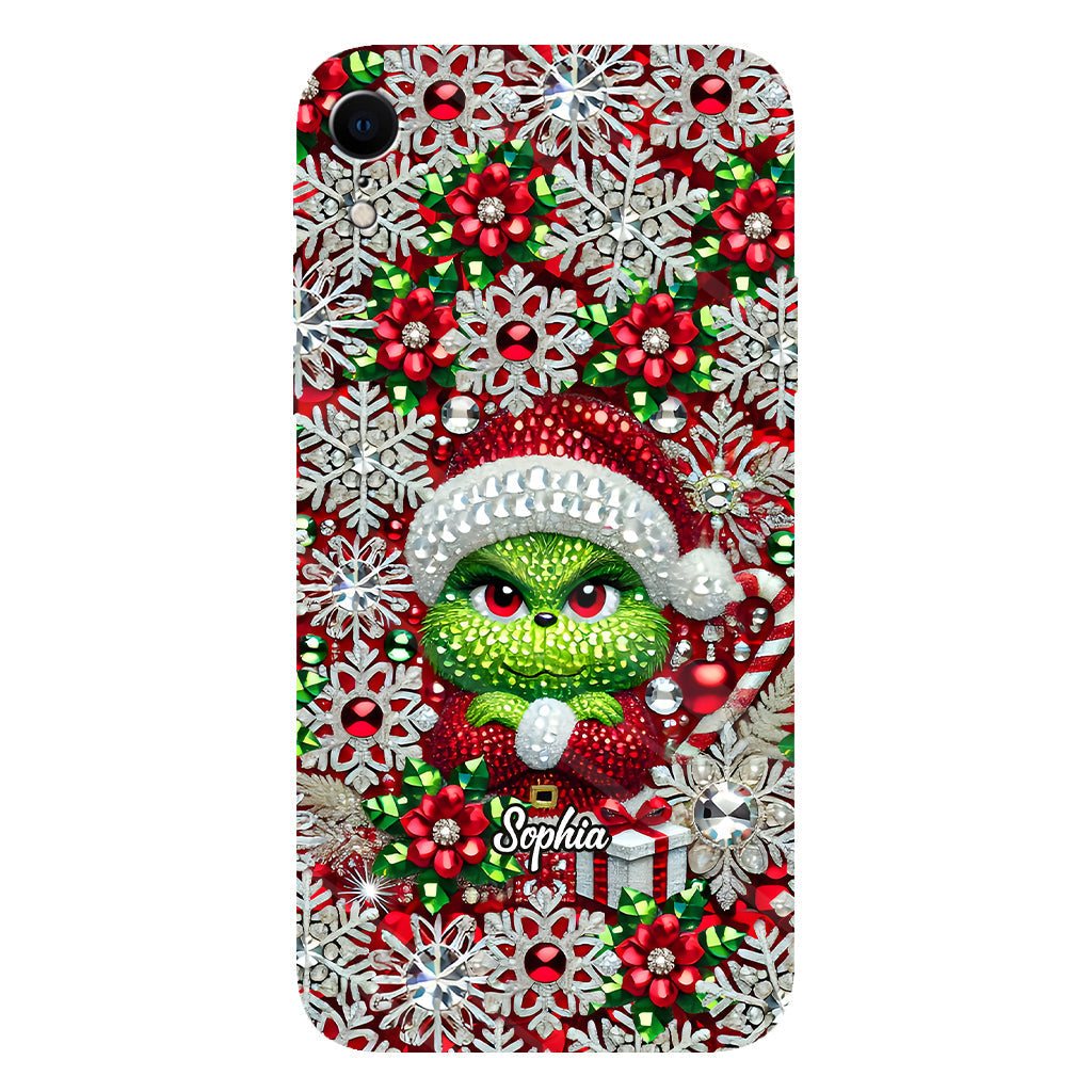 Merry Grinchmas - Personalized Stole Christmas Full Print Phone Case