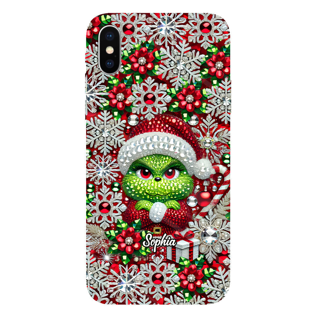Merry Grinchmas - Personalized Stole Christmas Full Print Phone Case