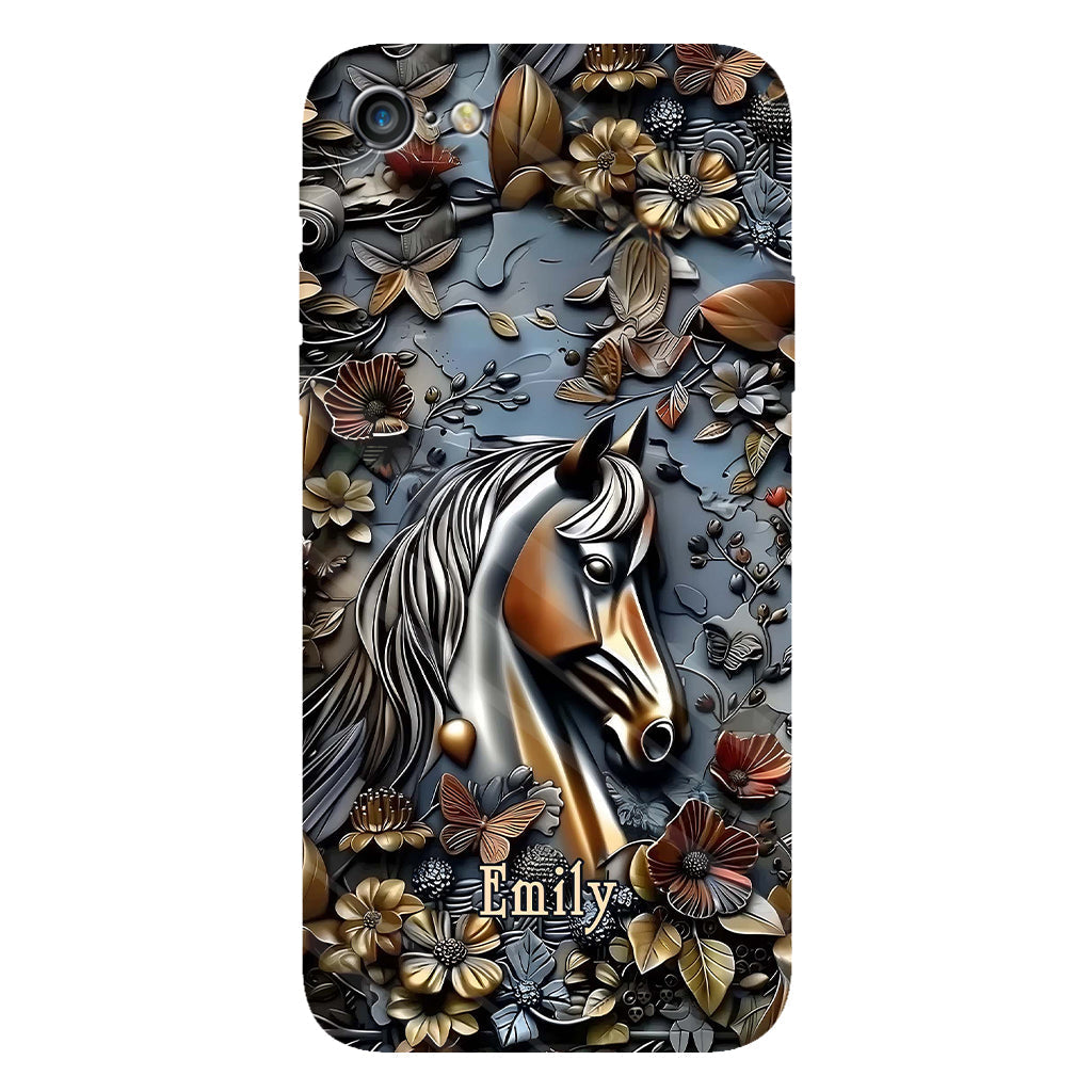 Superbe cheval - Coque de téléphone personnalisée avec impression intégrale de cheval