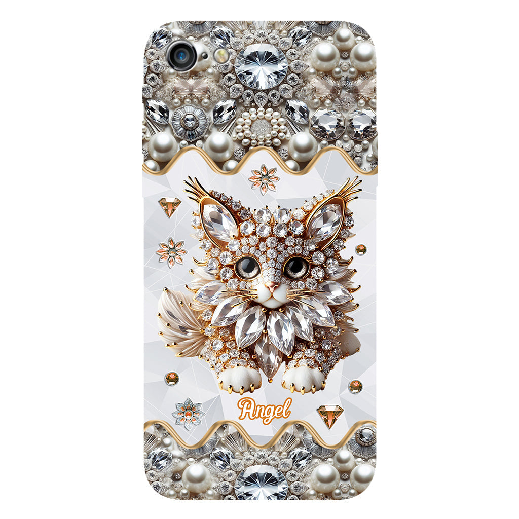 Coque de téléphone personnalisée avec motif chat persan « Love Persian Cat »