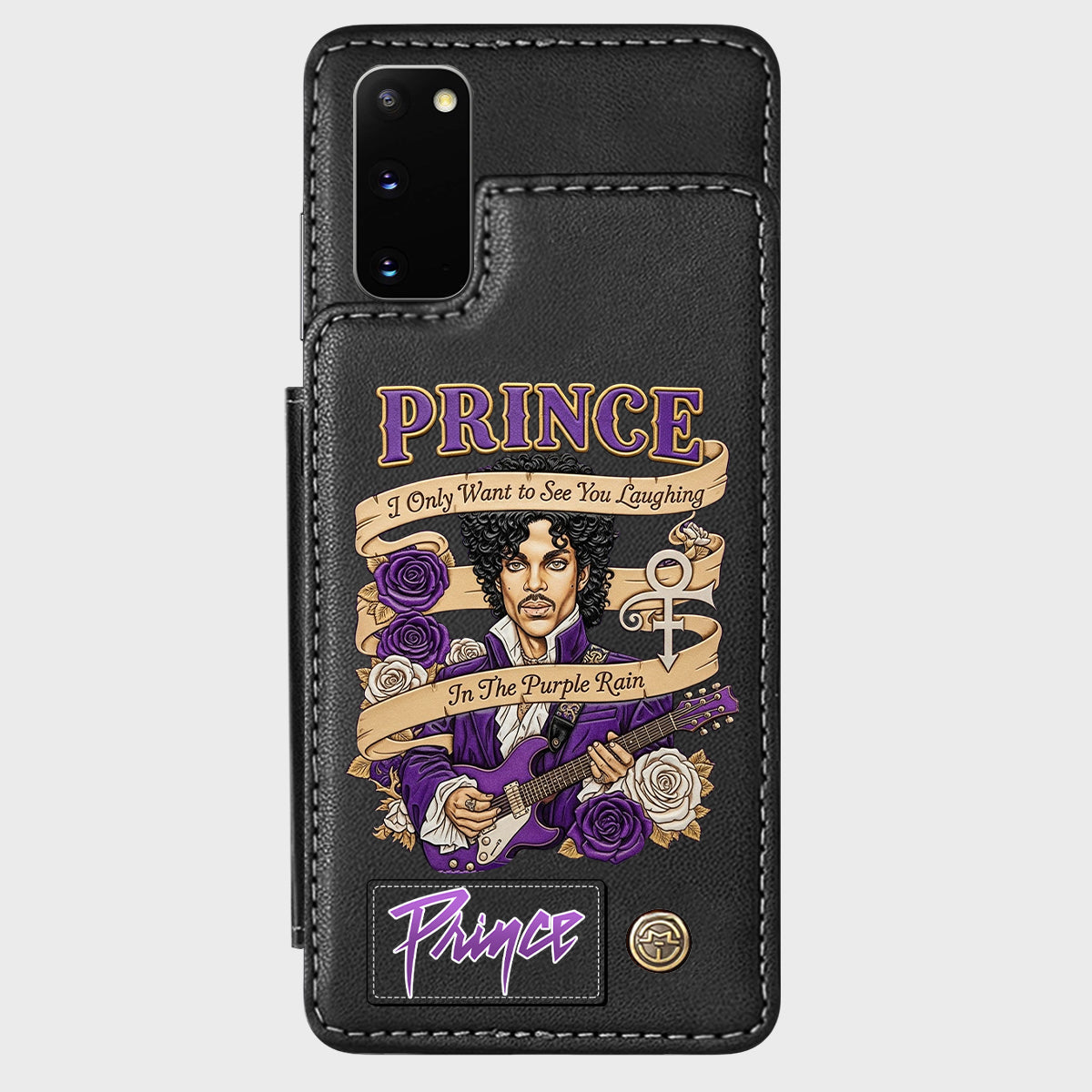Étui portefeuille pour téléphone Purple Rain