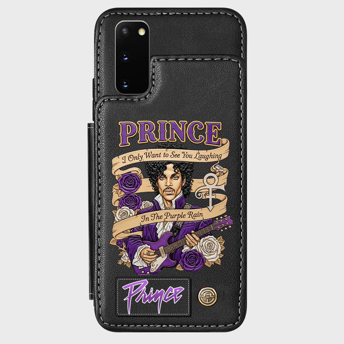 Étui portefeuille pour téléphone Purple Rain
