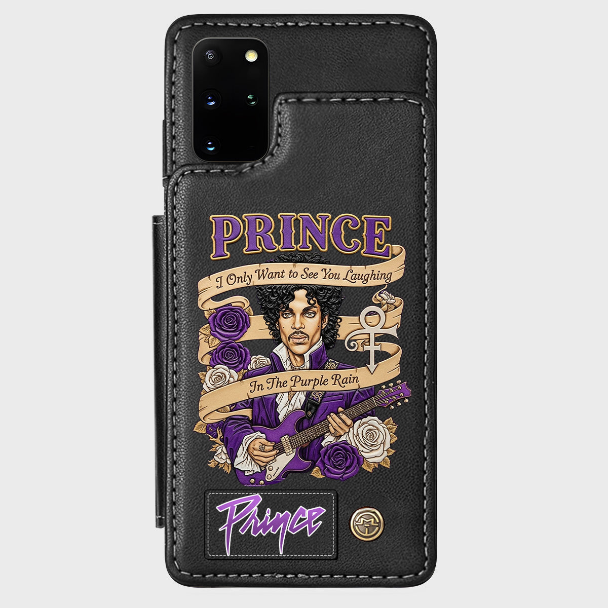Étui portefeuille pour téléphone Purple Rain