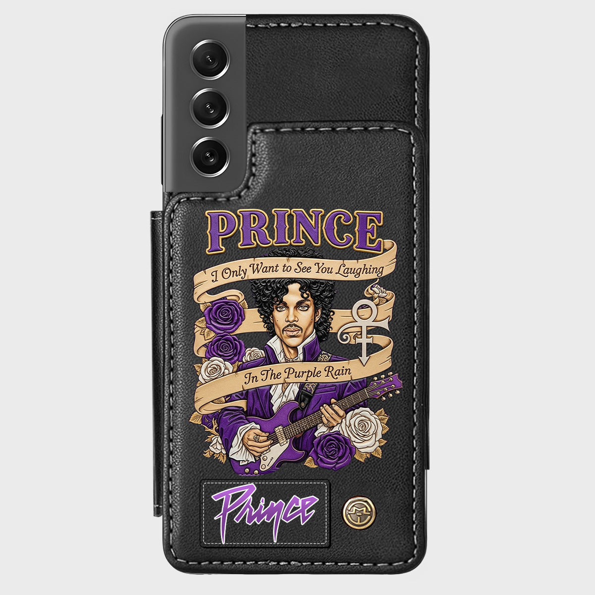 Étui portefeuille pour téléphone Purple Rain