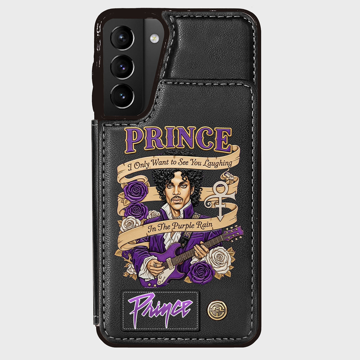 Étui portefeuille pour téléphone Purple Rain
