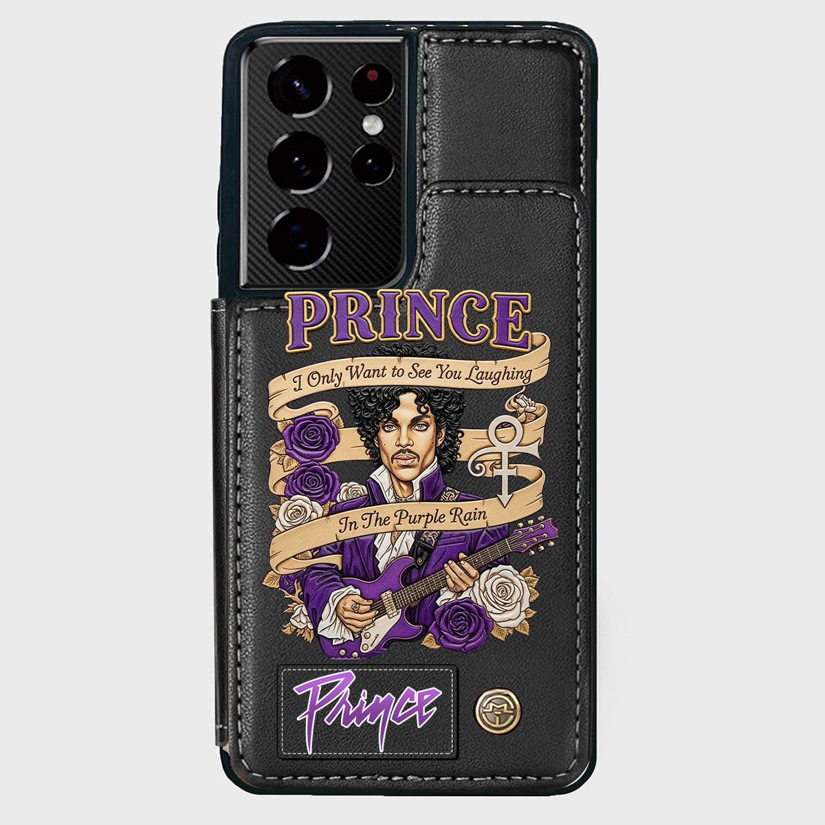 Étui portefeuille pour téléphone Purple Rain
