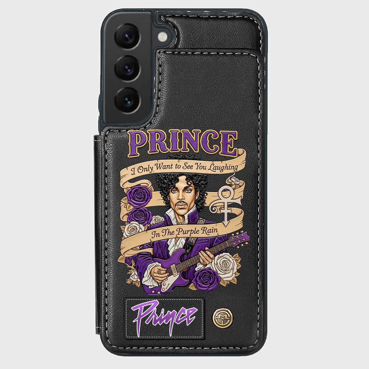 Étui portefeuille pour téléphone Purple Rain