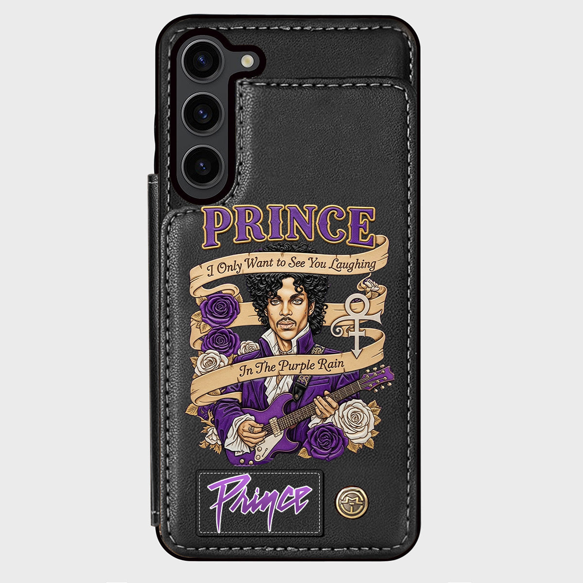 Étui portefeuille pour téléphone Purple Rain