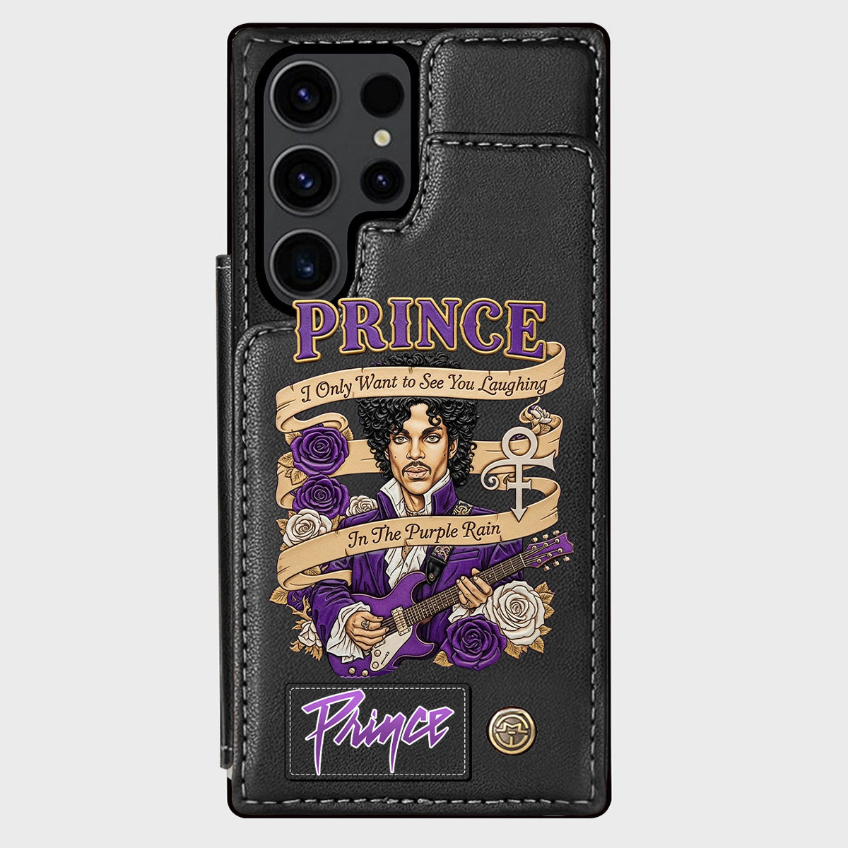 Étui portefeuille pour téléphone Purple Rain