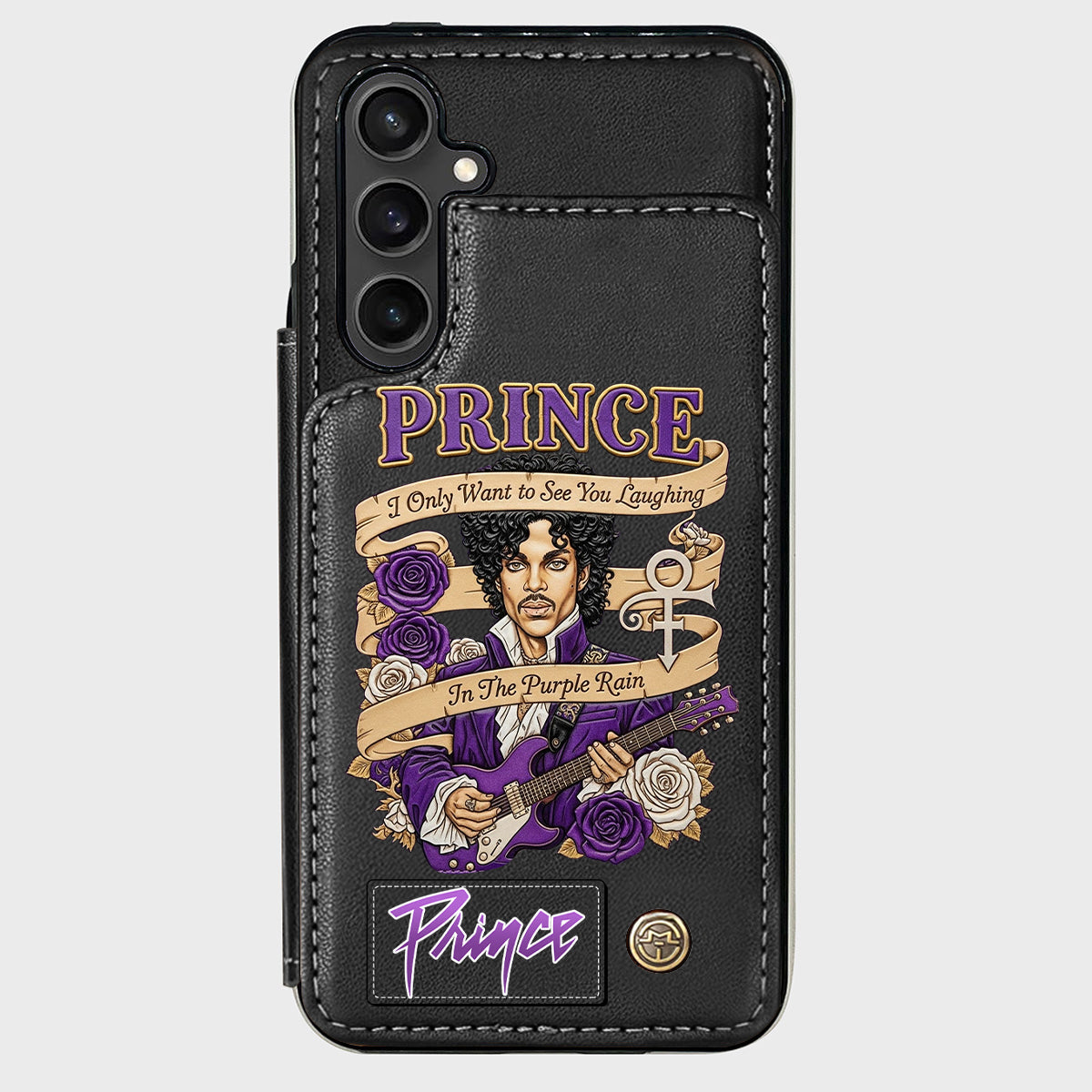Étui portefeuille pour téléphone Purple Rain