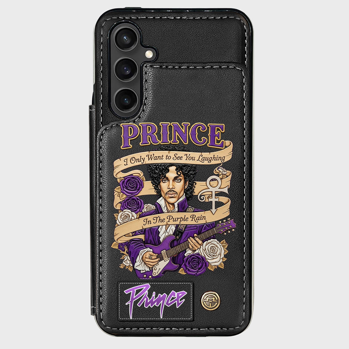 Étui portefeuille pour téléphone Purple Rain