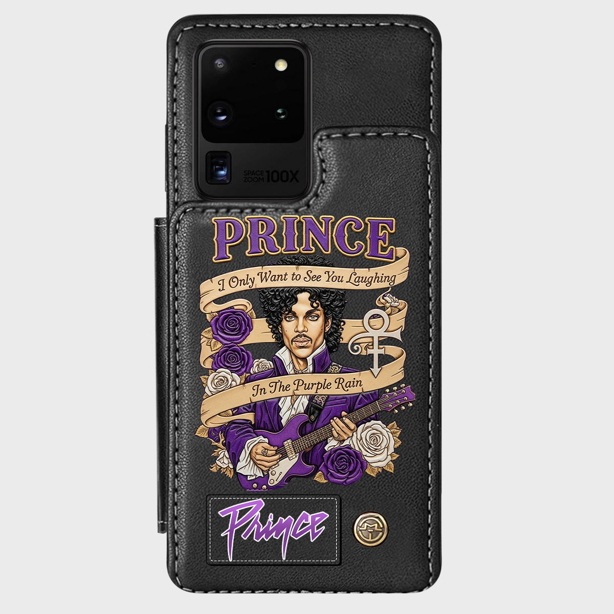 Étui portefeuille pour téléphone Purple Rain