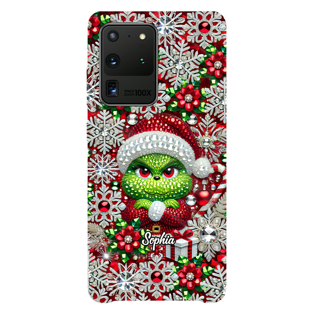 Merry Grinchmas - Personalized Stole Christmas Full Print Phone Case