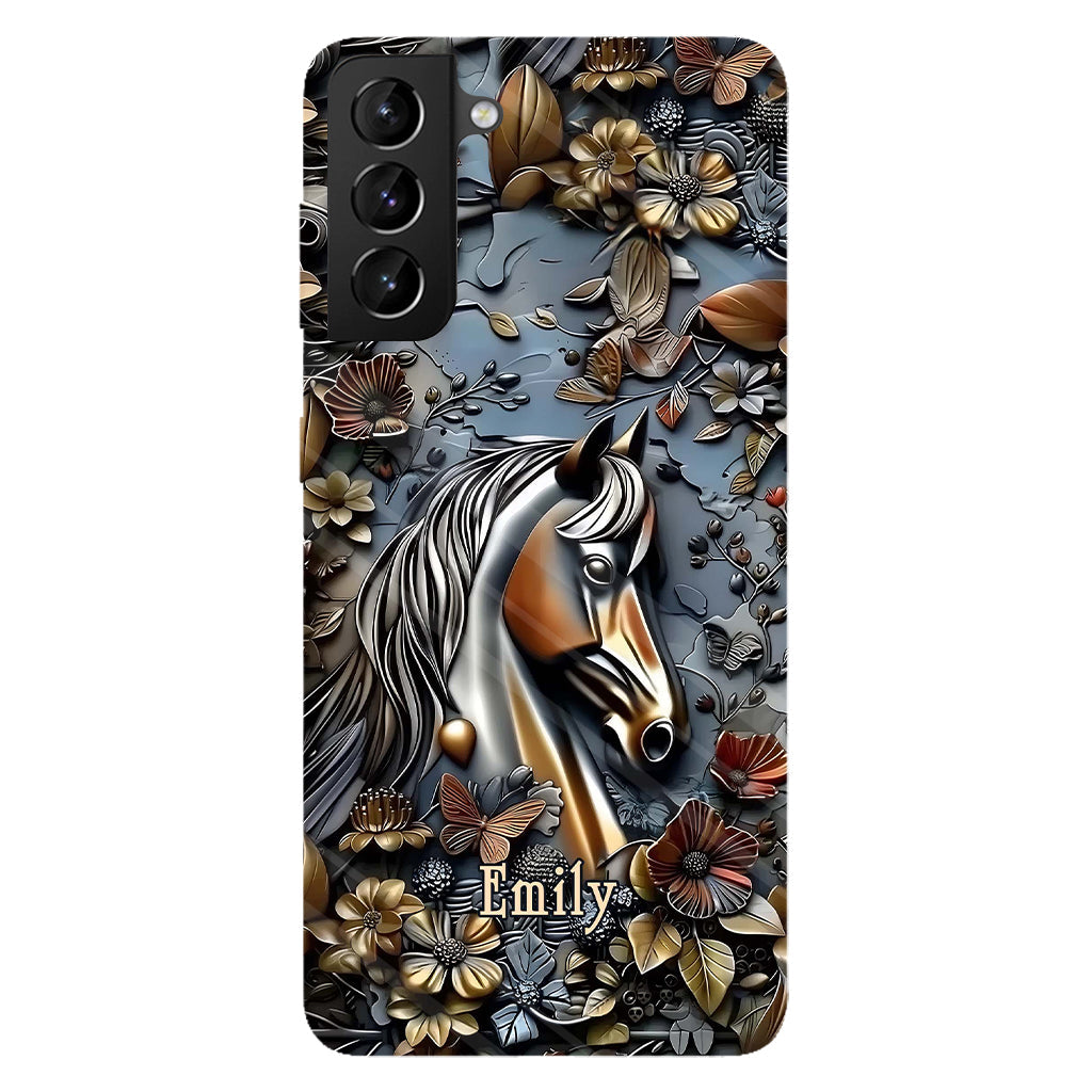 Superbe cheval - Coque de téléphone personnalisée avec impression intégrale de cheval