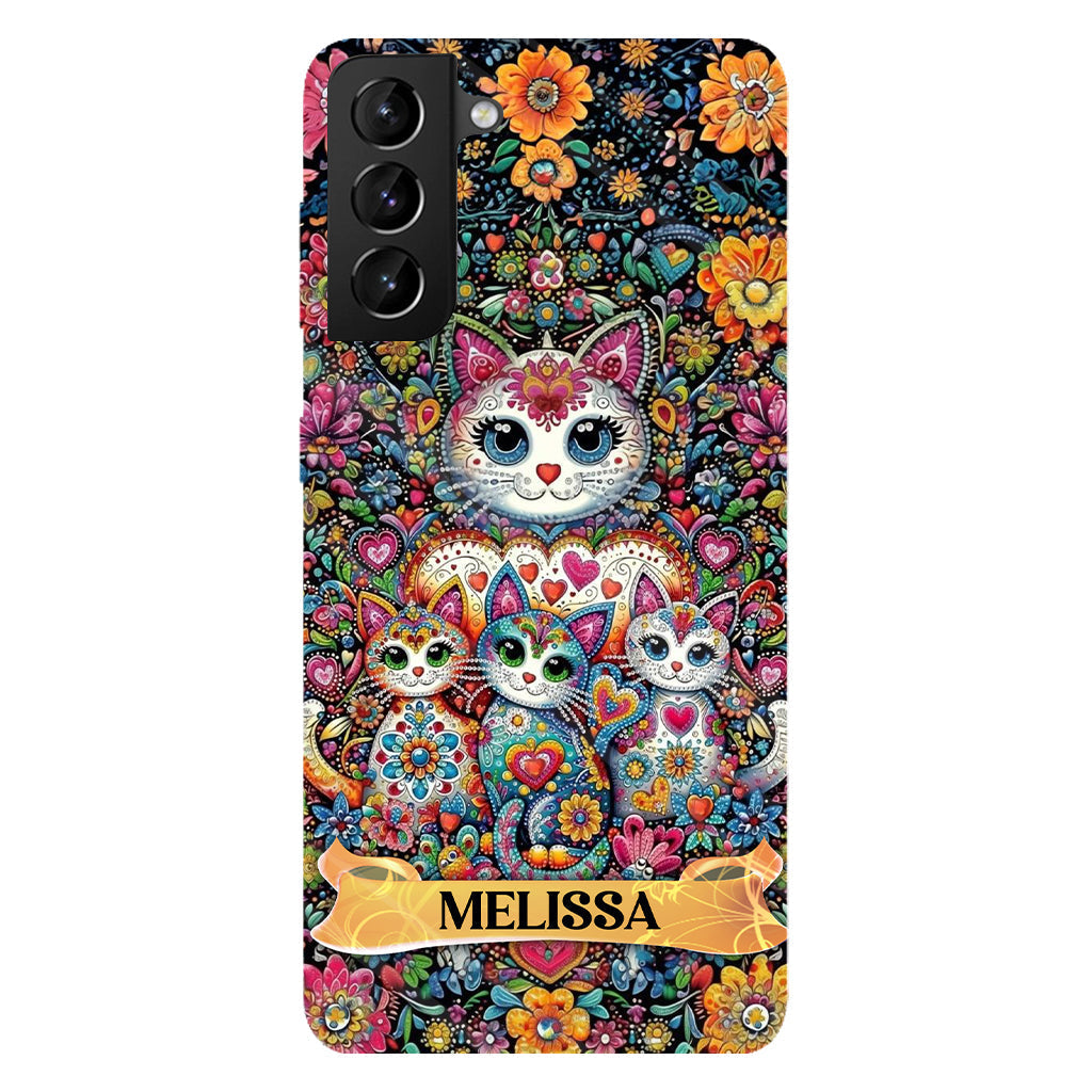 Magnifiques chats - Coque de téléphone personnalisée avec impression intégrale de chat
