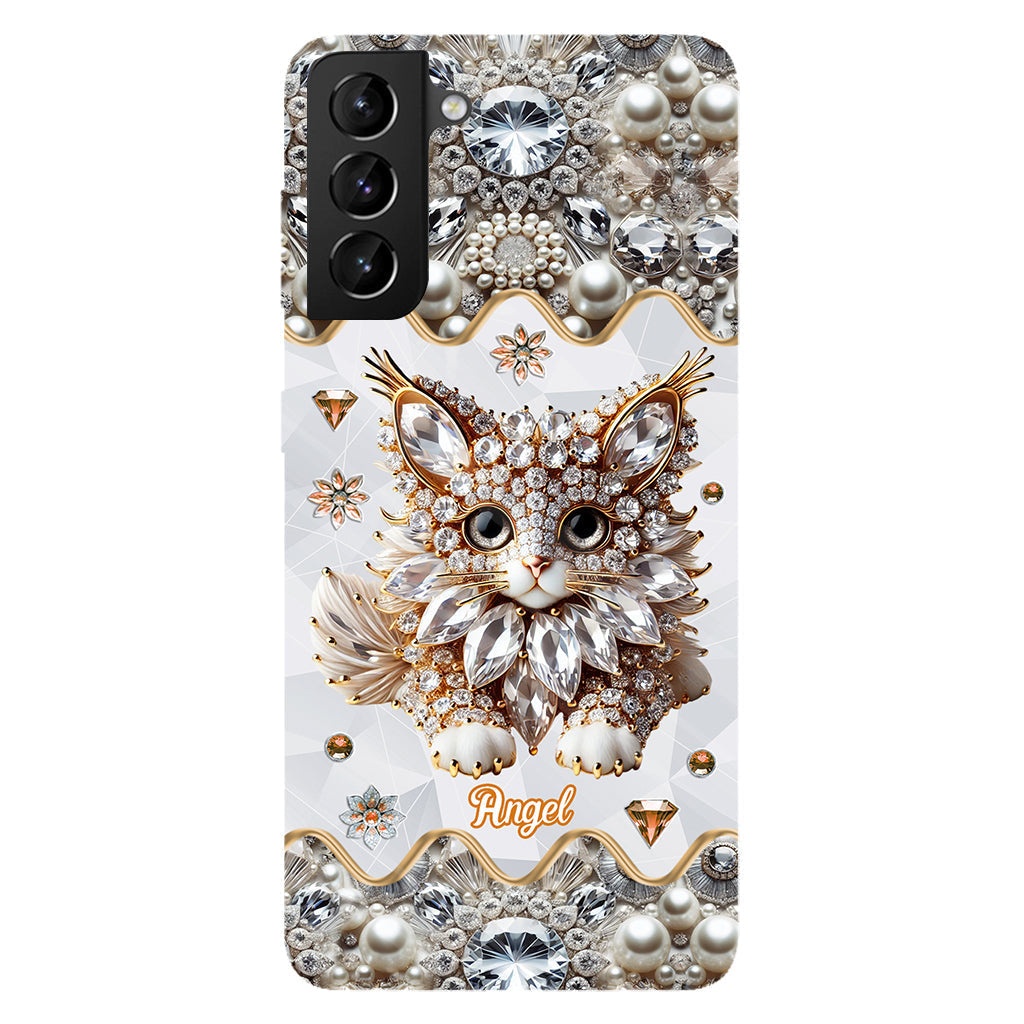 Coque de téléphone personnalisée avec motif chat persan « Love Persian Cat »
