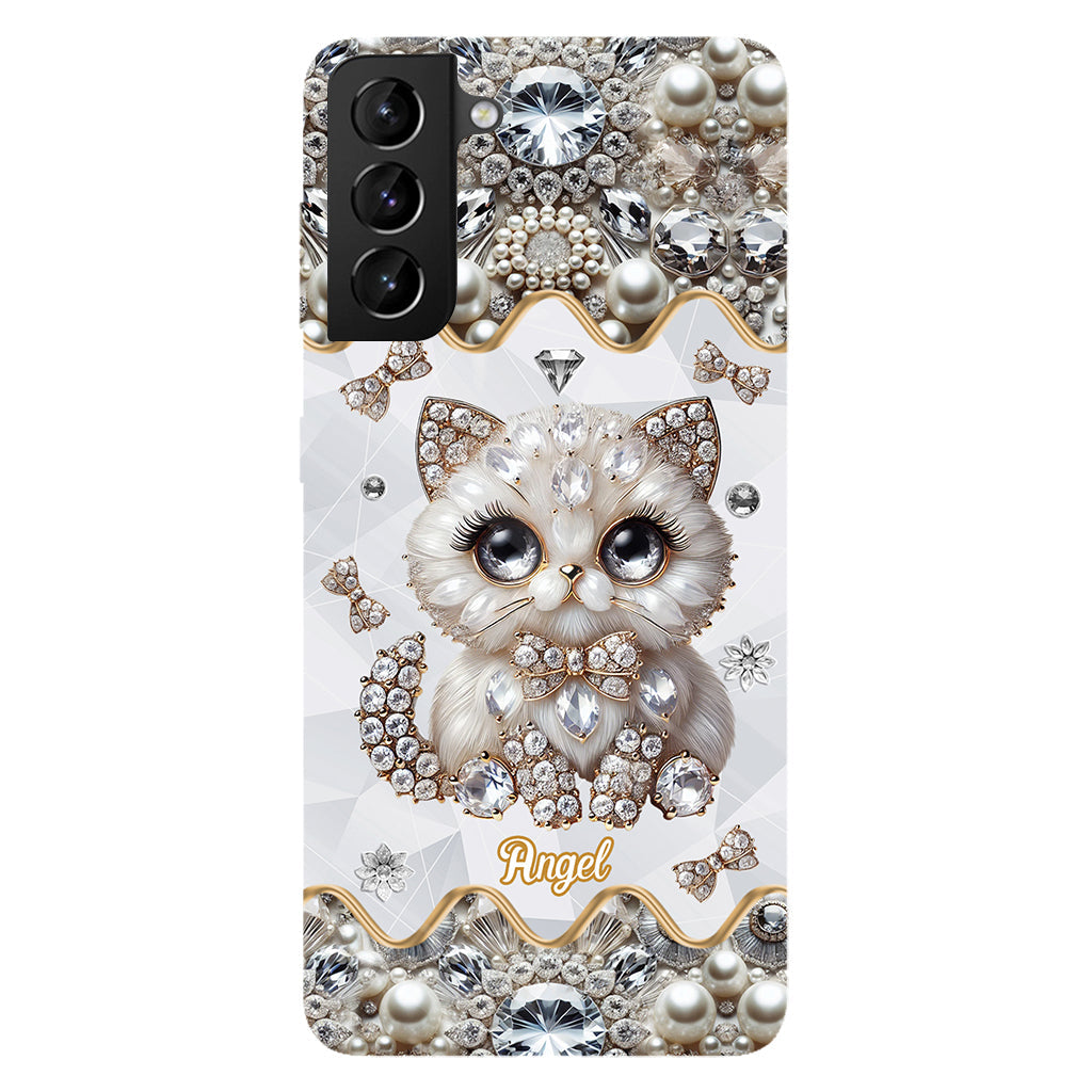 Coque de téléphone personnalisée avec motif chat persan « Love Persian Cat »