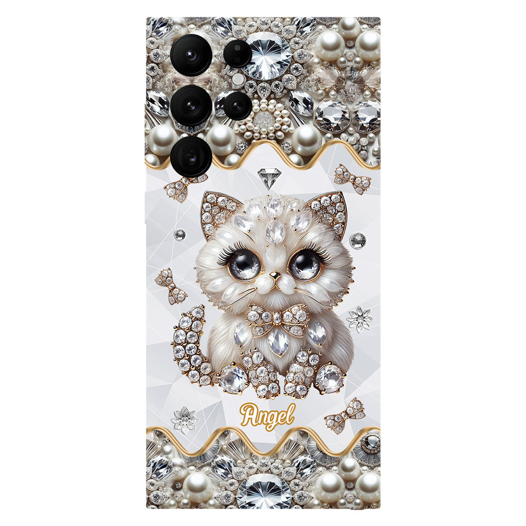 Coque de téléphone personnalisée avec motif chat persan « Love Persian Cat »