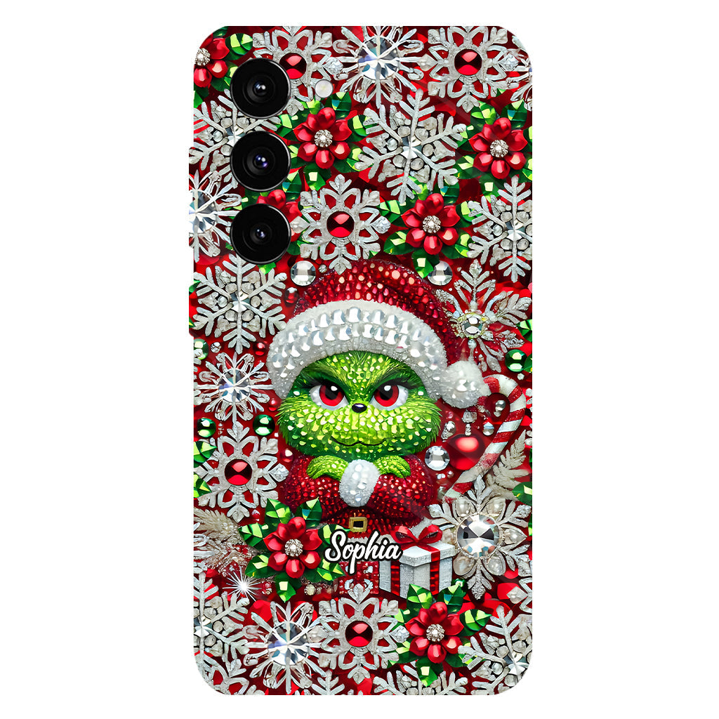 Merry Grinchmas - Personalized Stole Christmas Full Print Phone Case