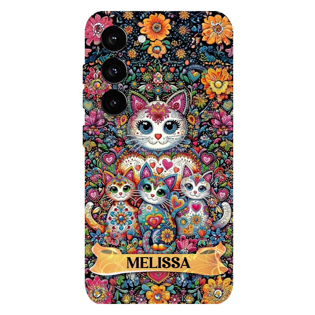 Magnifiques chats - Coque de téléphone personnalisée avec impression intégrale de chat