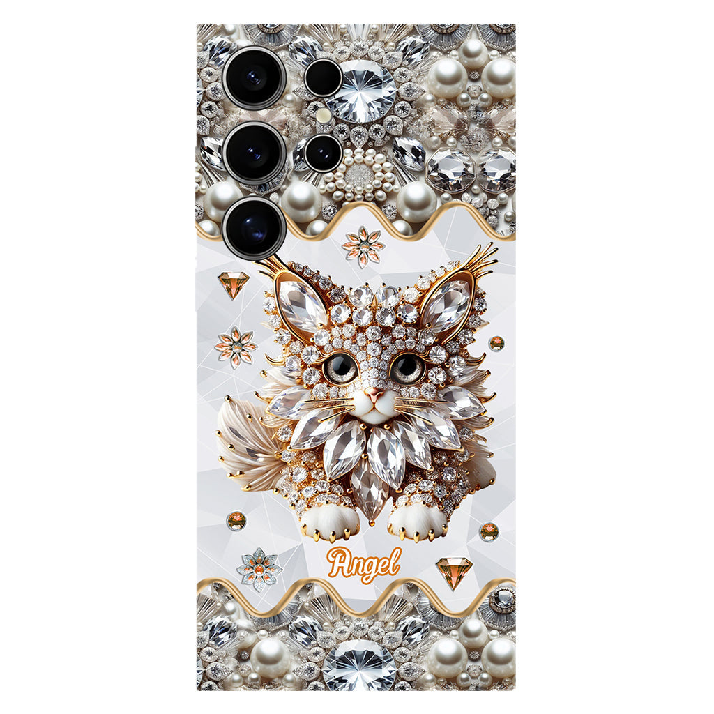 Coque de téléphone personnalisée avec motif chat persan « Love Persian Cat »