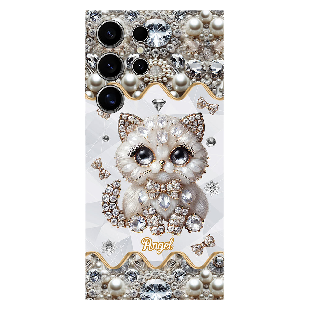 Coque de téléphone personnalisée avec motif chat persan « Love Persian Cat »