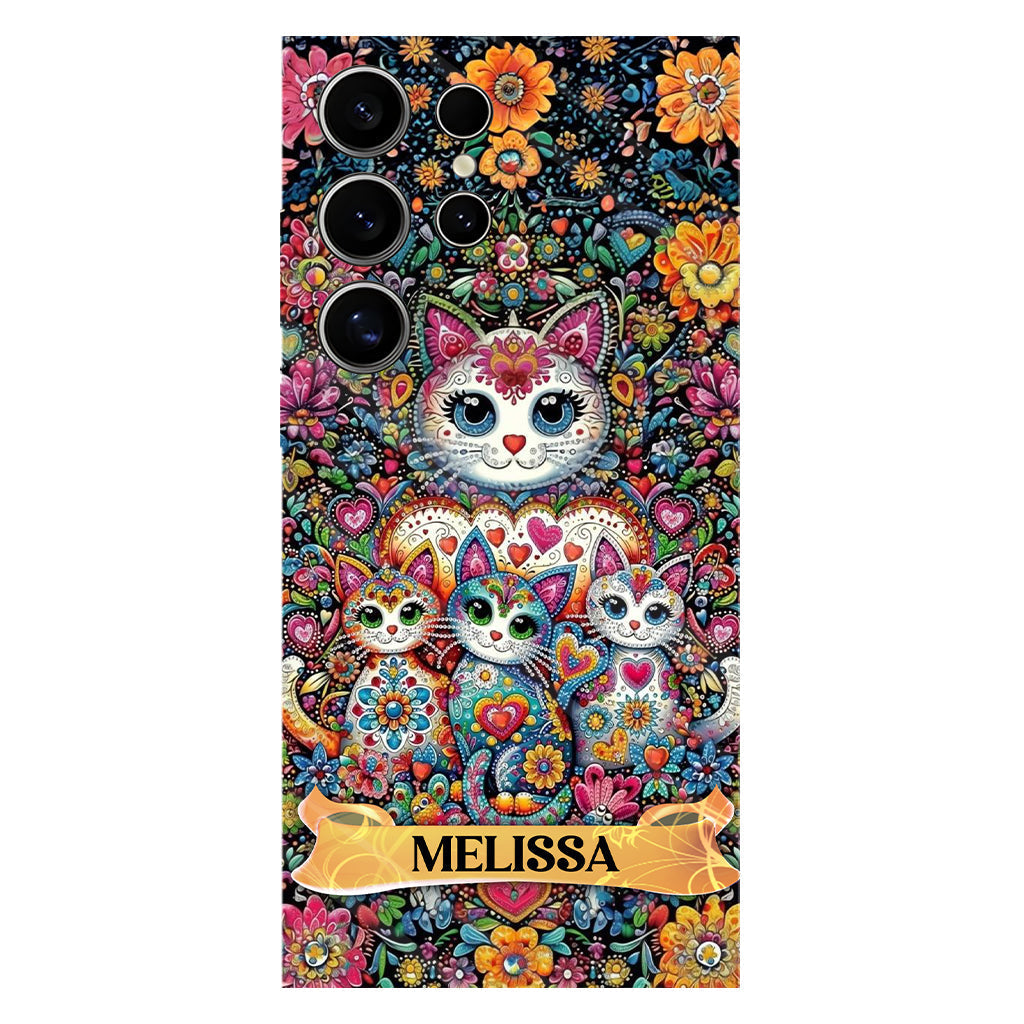 Magnifiques chats - Coque de téléphone personnalisée avec impression intégrale de chat