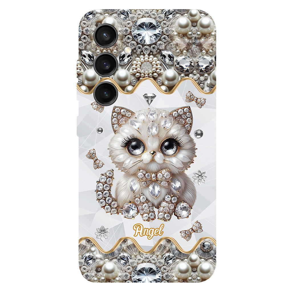 Coque de téléphone personnalisée avec motif chat persan « Love Persian Cat »