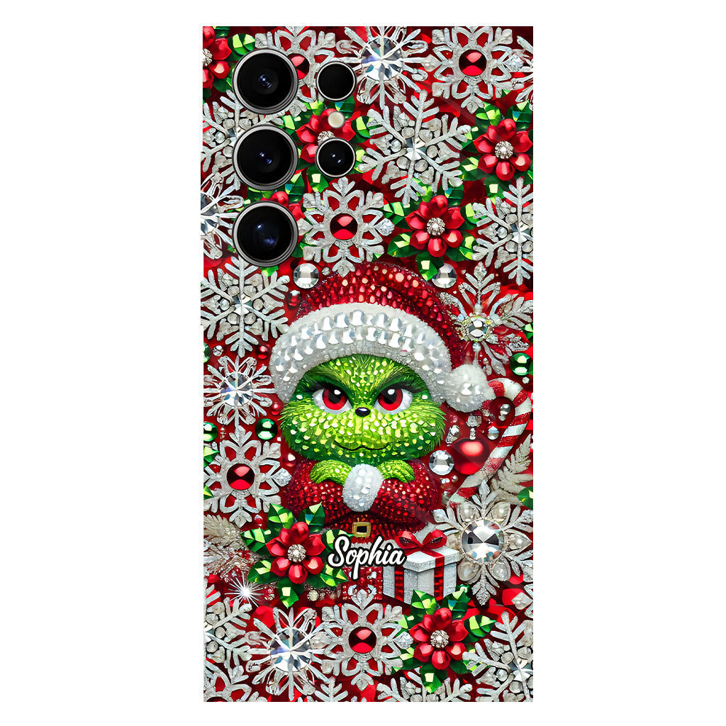 Merry Grinchmas - Personalized Stole Christmas Full Print Phone Case