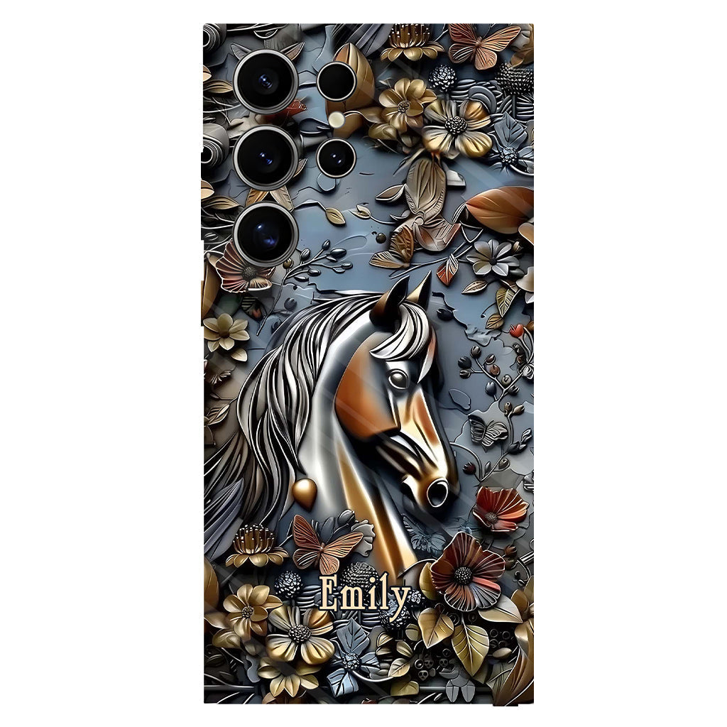 Superbe cheval - Coque de téléphone personnalisée avec impression intégrale de cheval
