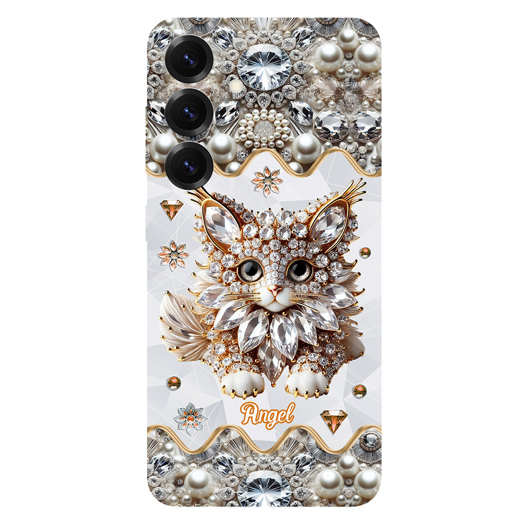 Coque de téléphone personnalisée avec motif chat persan « Love Persian Cat »
